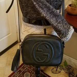 Gucci Disco Soho Black Crossbody Bag